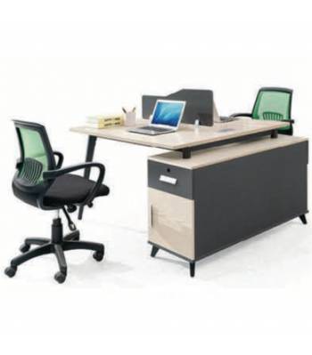 B16  Workstation w Partitions with assembly service