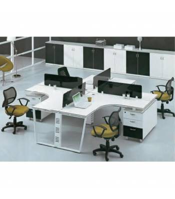 B19 Workstation w Partition with assembly