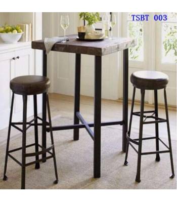 TSBT 003 Solid Wood High Bar table