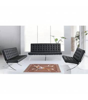 Barcelona Sofa 1+2+3 Half Genuine leather