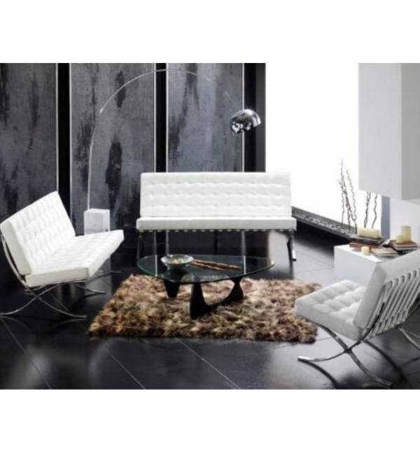 Barcelona Sofa 1+2+3 Half Genuine leather