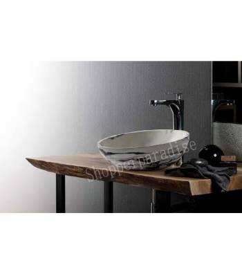 Basin 001C Concrete Basin With Marble Style