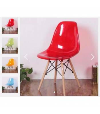 CC 008 Designer Eames Chair clear