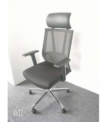 CCC 018 High Backrest Office Chair w Waist Support BIFMA Certified