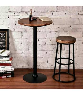 CSBC 005 Solid Wood High Bar Chair