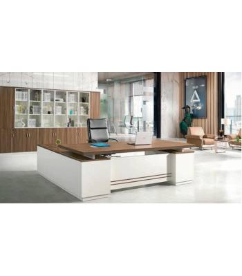 DT 016 Director Table w L-Shape Cabinet / Executive Table