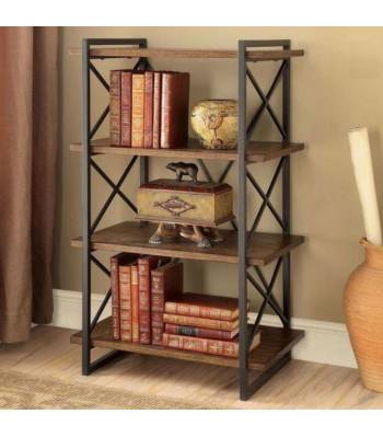 E112 PO Solid Wood Book Display Shelves
