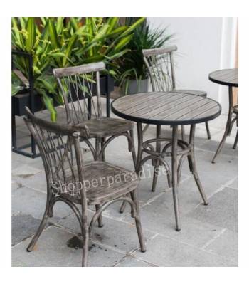 [Pre-Order] E1317 Outdoor Dining Chairs, E9969 Outdoor Dining Table