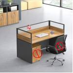 H101 Workstations  With Divider