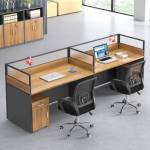 H103 Workstations With E-Panel Partition With Divider