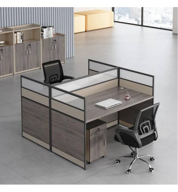 H202 Workstations With H-Panel Partition Executive High Partition Face to Face