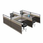 H205B Workstation With High Partition