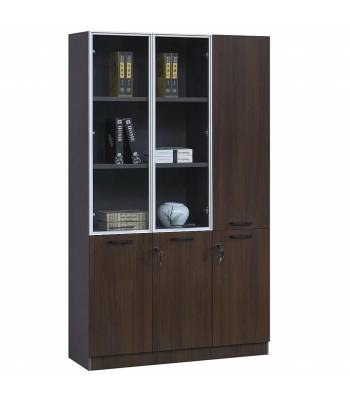 HC 001 HC 002 Full Height Office Cabinet With Glass Door