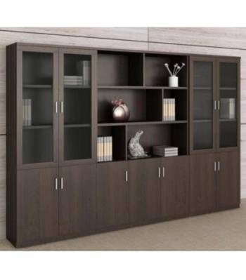 HC 004 Full Height Office Cabinet With Glass Door