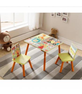 KT 002, KC 002 Kids Table Set (One Table+ Two Chairs), High Quality Products Export to Germany