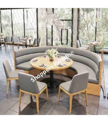 KZ 053 Long Bench w Backrest, Restaurant, Cafe, Pub, Commercial and Home