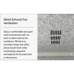 POD 100 Single Pax Phone Booth with 1 year Warranty