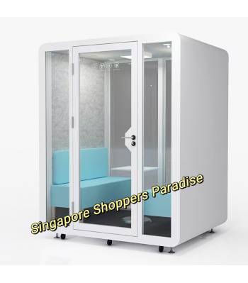 POD 200 Two Pax Phone Booth/ Office Pod/ Acoustic pod/ SoundProof Pod/Privacy Pod/ Portable Pod/ Meeting Pod