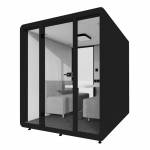 POD 450 Four Pax Phone Booth/ Office Pod/ Acoustic pod/ SoundProof Pod/Privacy Pod/ Portable Pod/ Meeting Pod/ Mobile Hand Phone Handphone Telephone Pod