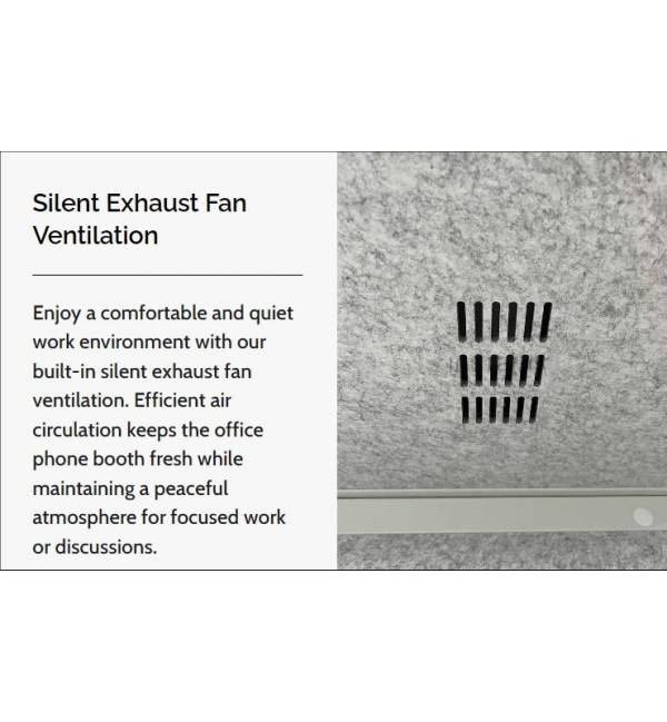 POD 450 Four Pax Phone Booth/ Office Pod/ Acoustic pod/ SoundProof Pod/Privacy Pod/ Portable Pod/ Meeting Pod/ Mobile Hand Phone Handphone Telephone Pod