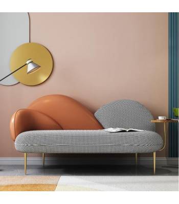 Sofa 021 Modern Sofa w Side Table