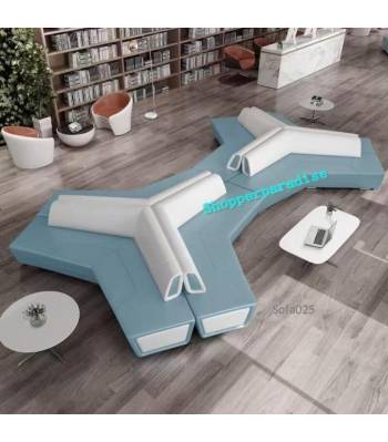 Sofa 025 Three Seater Commercial/Modular/Workplace/Office Lounge/Office Sofa