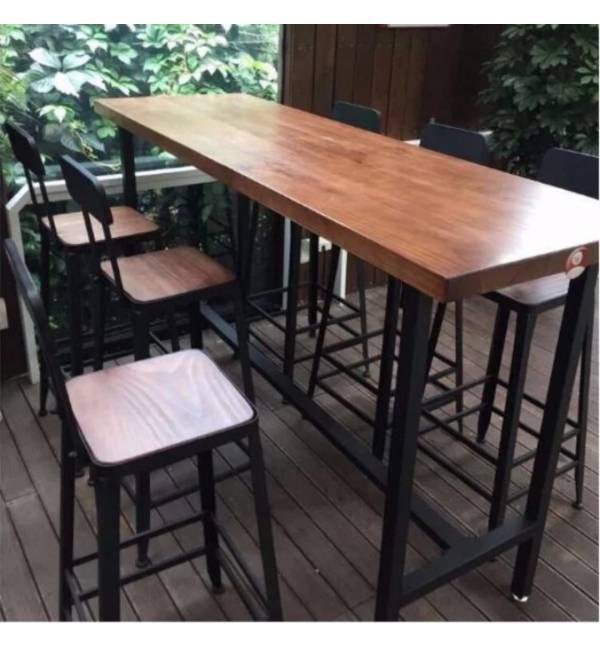 TSBT 001 CSBC 001 Solid wood Bar Stool Table