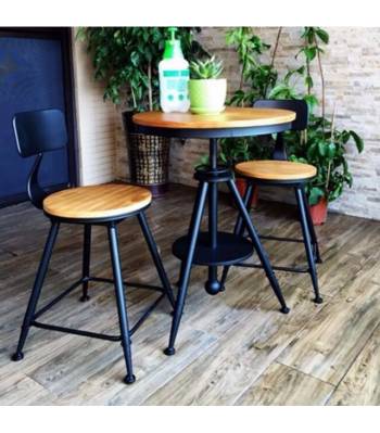 TSDT 007 Adjustable Coffee Table/CSC 004 Chair Table Set