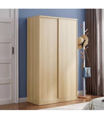 <Pre-Order> WD 011 Sliding Doors Wardrobe Solid Plywood Hotel, rent HDB Youth Hostel Backpacks Hostel