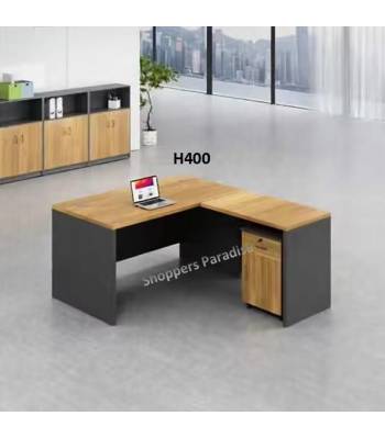 H400 - L Shape Workstation