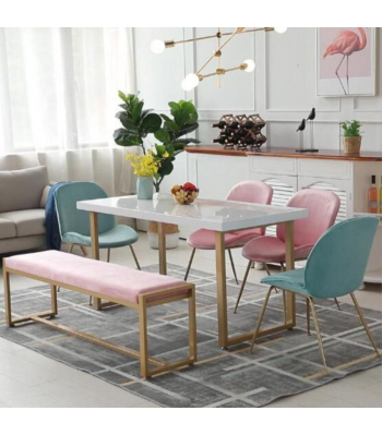 00J Bench with Velvet Cushion