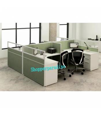 C32 Workstation with Cable Channels
