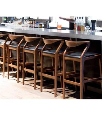 CSBC 031 Solid Wood High Bar Chair