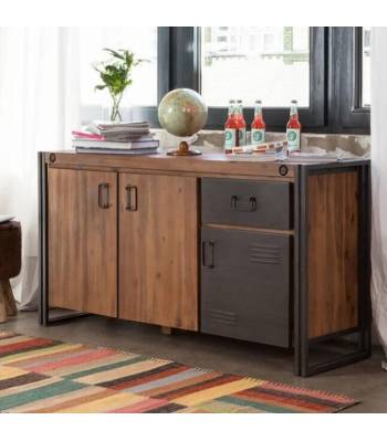 TVS 011 Solid Wood TV Console Storage cabinet