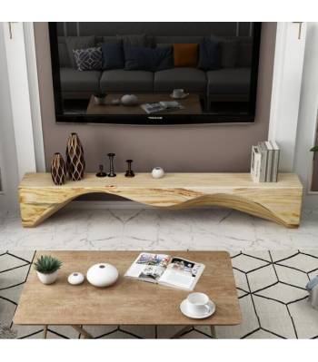 TVS 012 PO - Solid Pine Wood TV Console