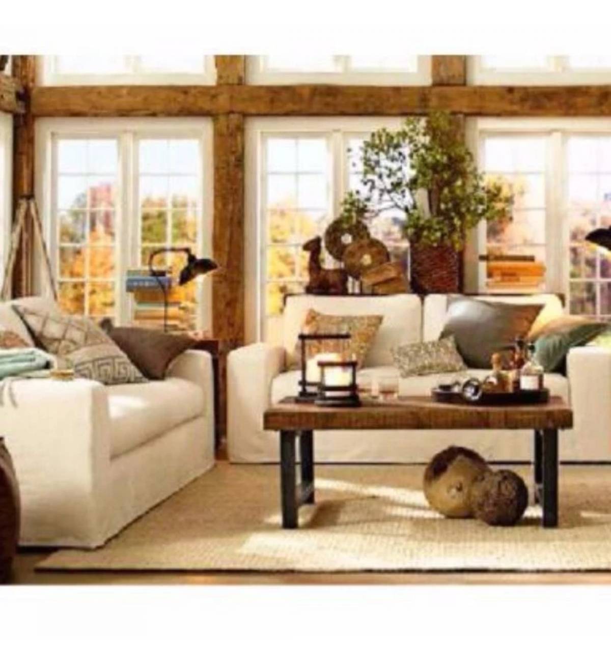 CFTS 001 Vintage Solid Wood Coffee Tea Table