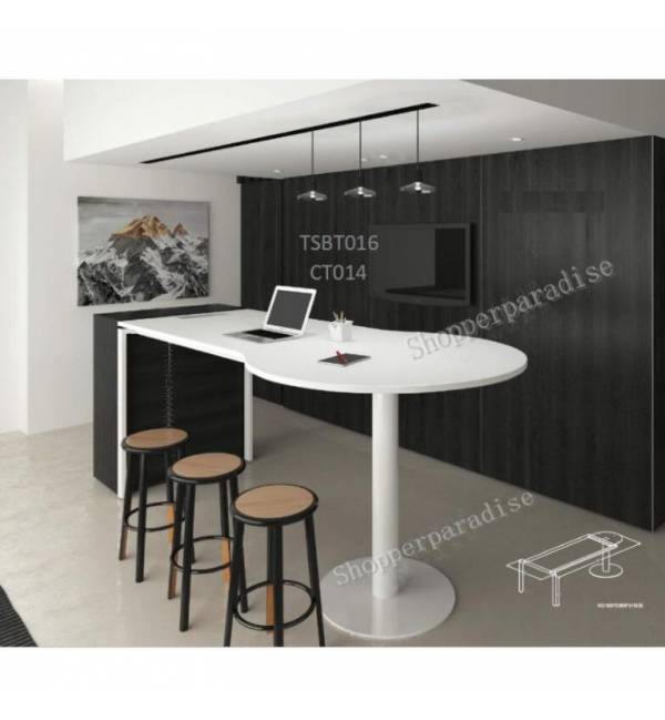 CT 014 TSBT 016 Conference table with Wire Box, Bar Table