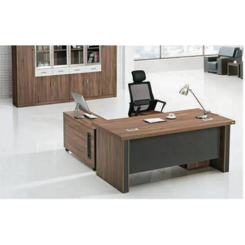 DT 011 Director Table w L-Shape Cabinet / Executive Table