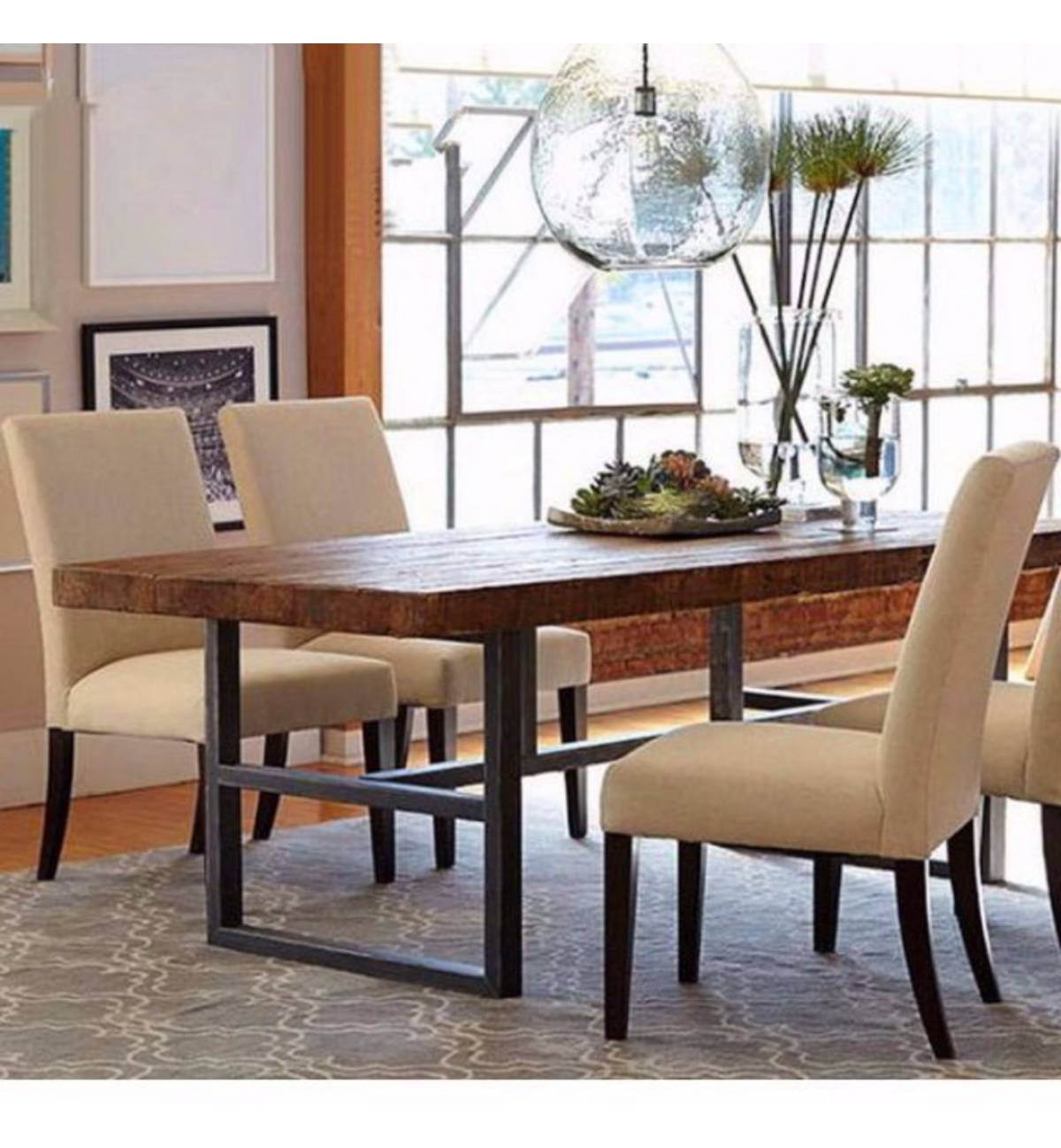 TSDT 00F Solid Wood Dining Office Table